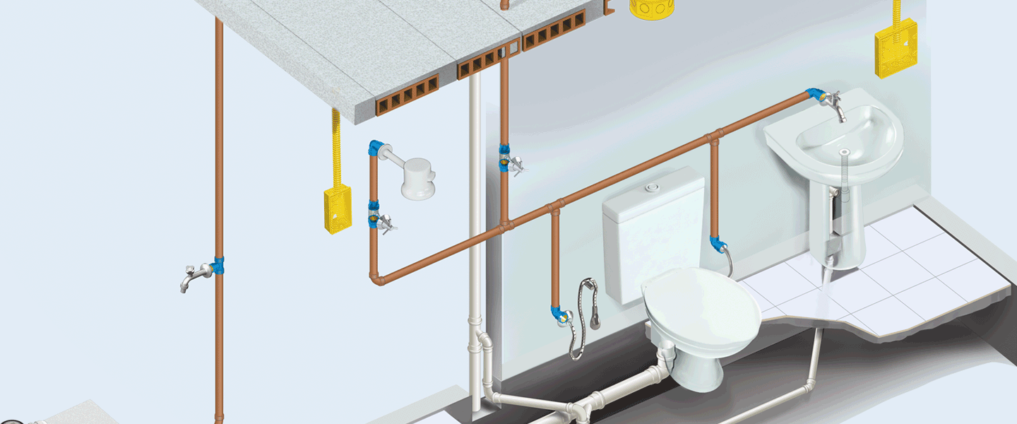 Produtos para Hidráulica, vendido pela Ferreira Campos Materiais de Construção